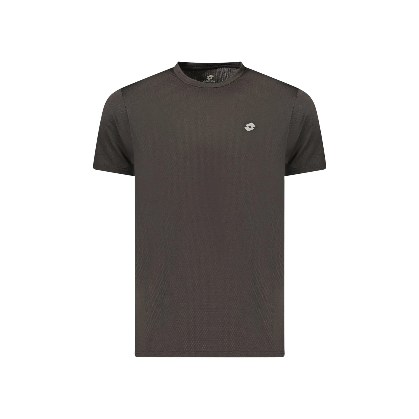 LOTTO T-SHIRT MANICHE CORTE UOMO NERO