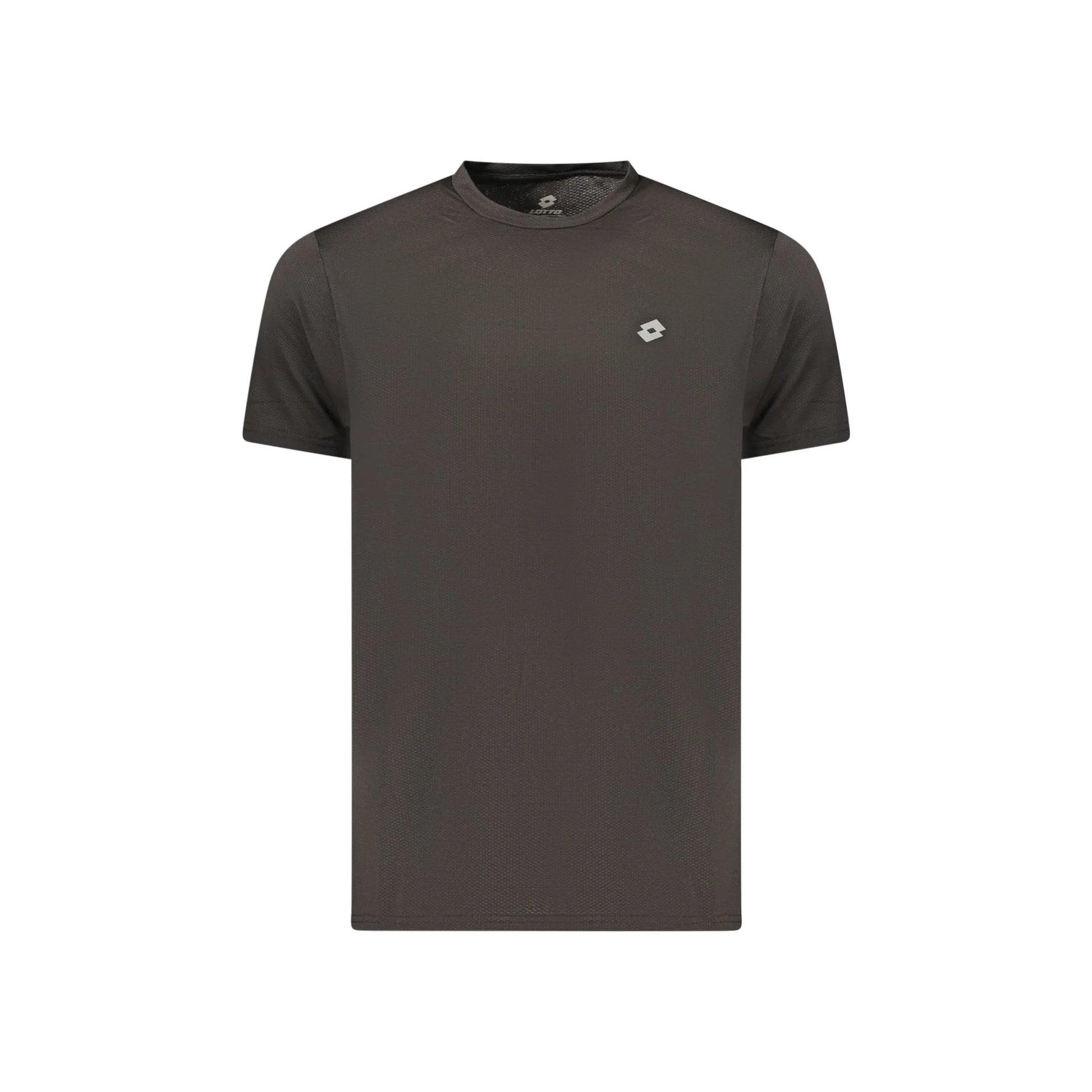 LOTTO T-SHIRT MANICHE CORTE UOMO NERO