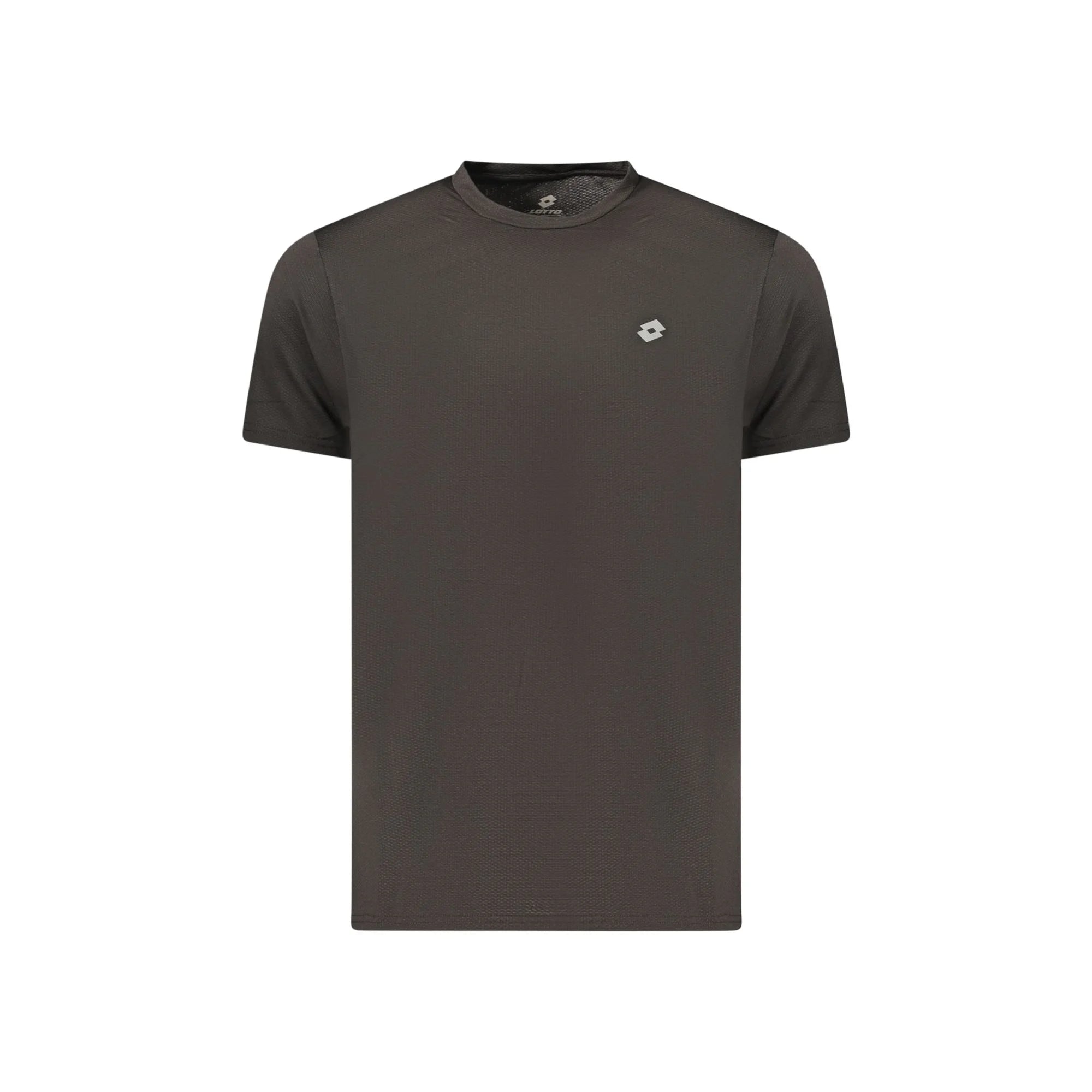 LOTTO T-SHIRT MANICHE CORTE UOMO NERO
