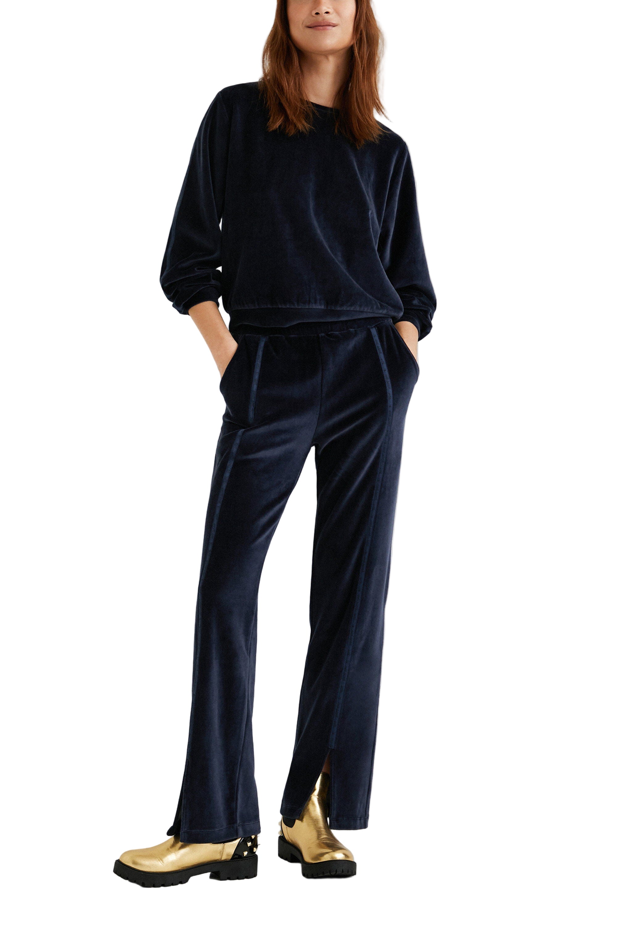 Desigual Maglia Donna Blu con Logo