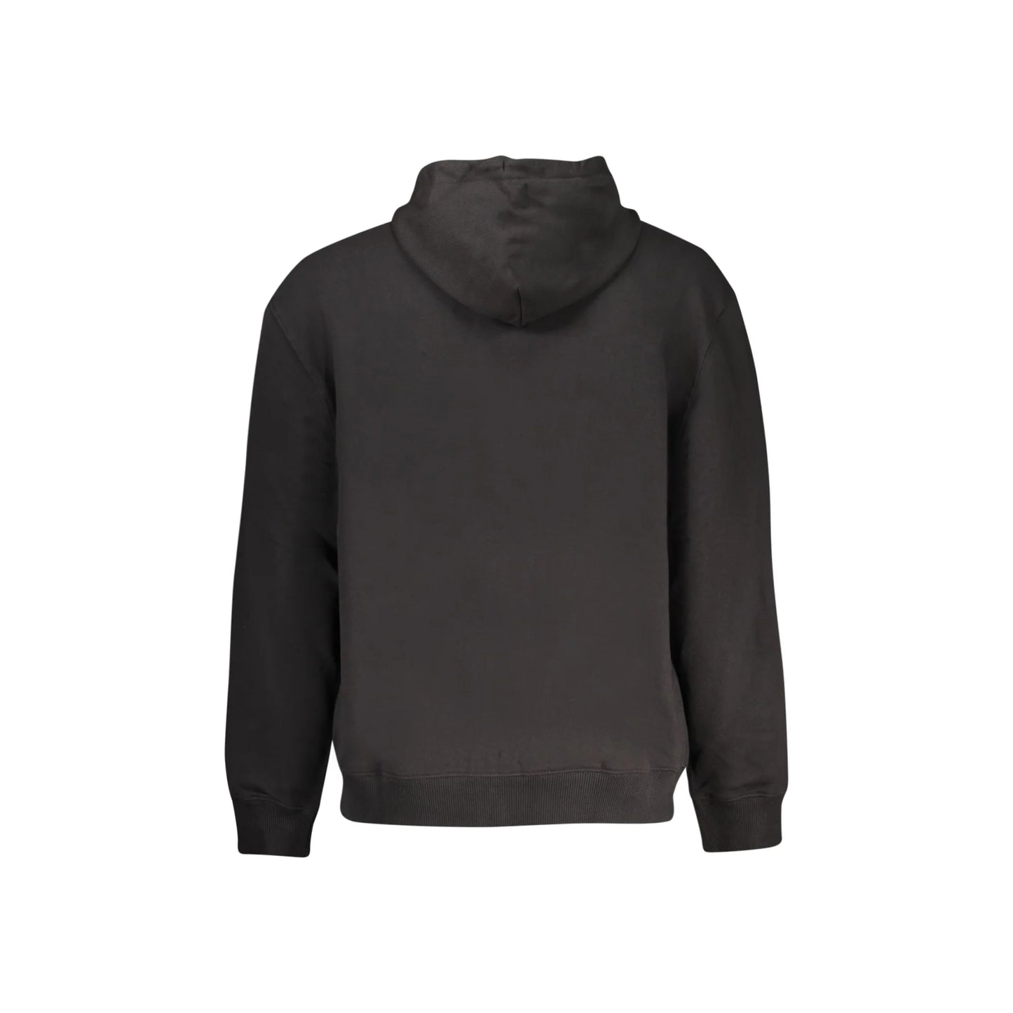 Calvin Klein Felpa Maniche Lunghe Uomo Nera Zip Ricamo Felpe nero - vista 2