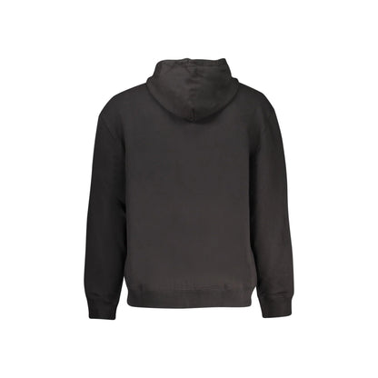 Calvin Klein Felpa Maniche Lunghe Uomo Nera Zip Ricamo Felpe nero - vista 2
