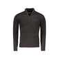 North Sails Maglia Uomo Nera Mezza Zip in Maglia Morbida Maglie Nero - foto prodotto