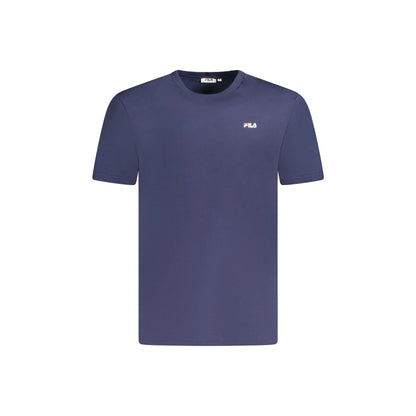 Fila T-Shirt Maniche Corte Uomo Blu Stampa Logo - foto prodotto
