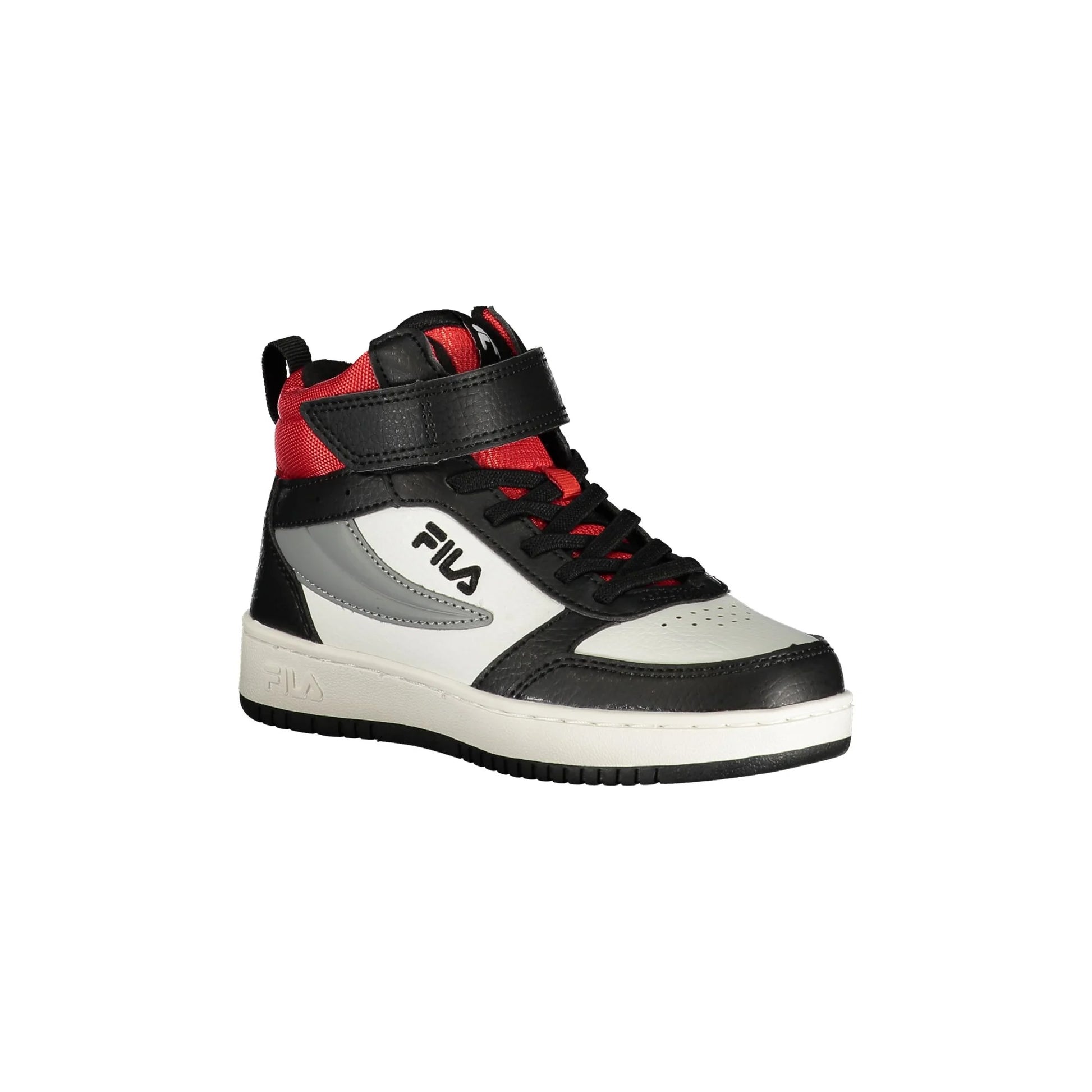 Fila Sneakers Bambino Bianche Alte Strappo Logo unisex bianco - vista 2
