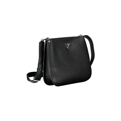 Guess Jeans Borsa Donna Meridian Nera con Tracolla Regolabile Borse nero - vista 3