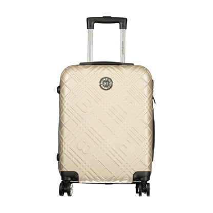LAURA BIAGIOTTI Set 3 Trolley Grandi Donna Oro con Ruote e Lucchetto Trolley e Borse da Viaggio - vista 3