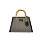 GUESS JEANS Borsa Donna con Doppi Manici Nera con Tracolla e Zip Borse Nero - foto prodotto