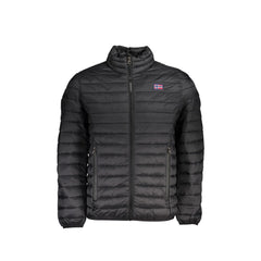 Norway 1963 Veste Homme Noire Légère Fermeture Éclair Poches Logo