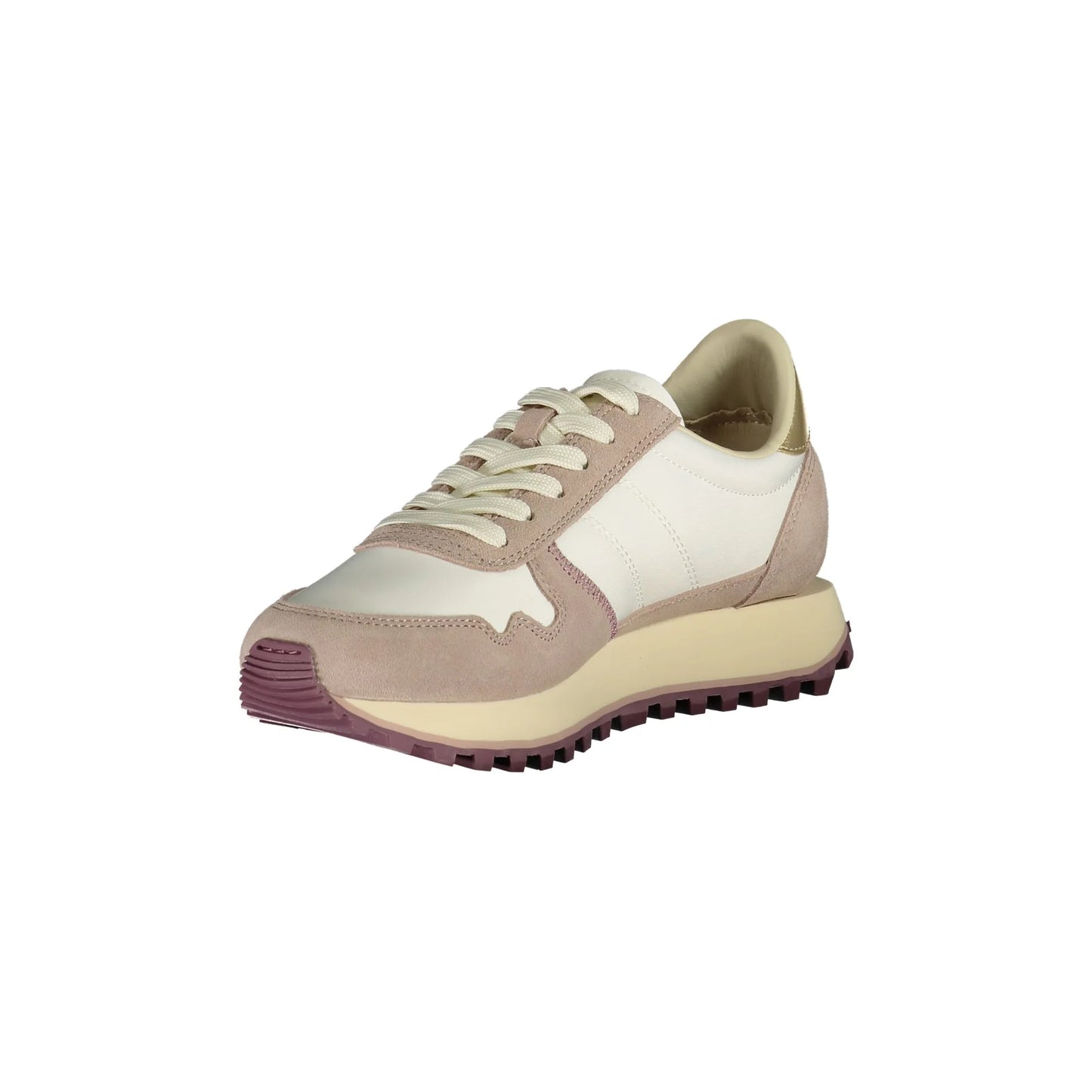 Blauer Sneakers donna bianco
