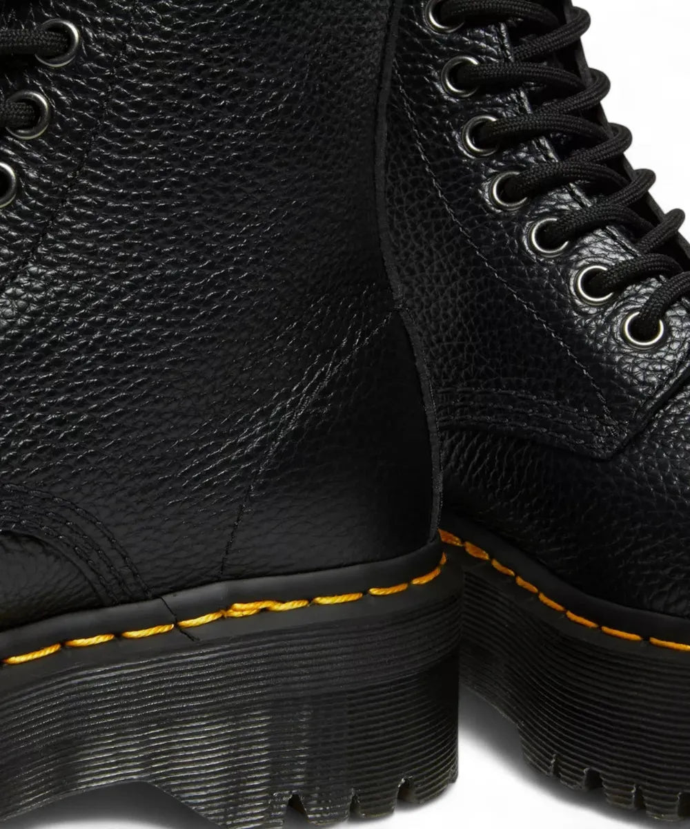 DR. MARTENS Stivaletti Donna Neri Sinclair Milled Nappa