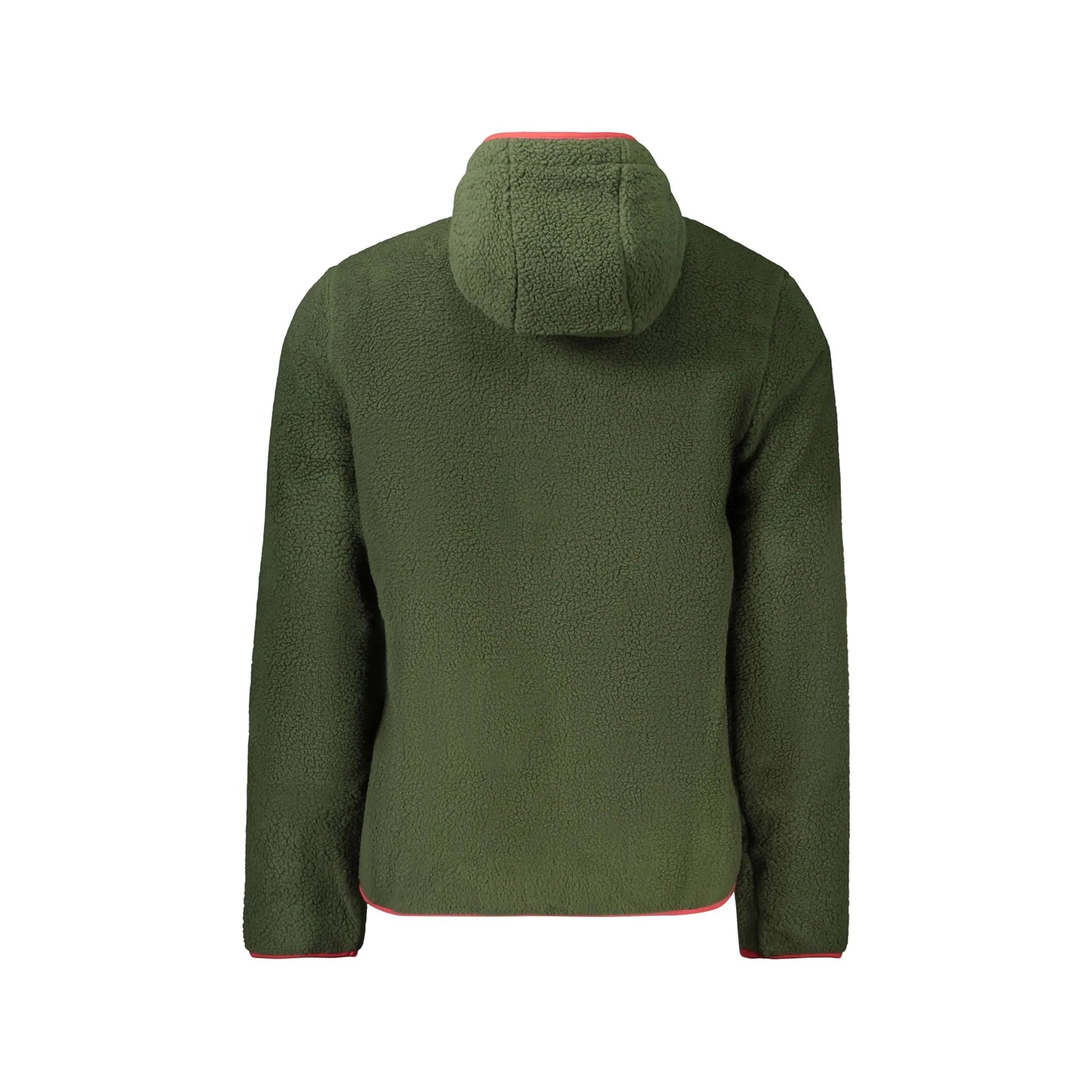 NORWAY 1963 FELPA CON ZIP UOMO VERDE
