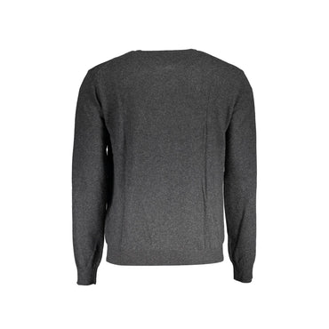 La Martina Maglione Uomo Grigio Ricamo Maglie - vista 2