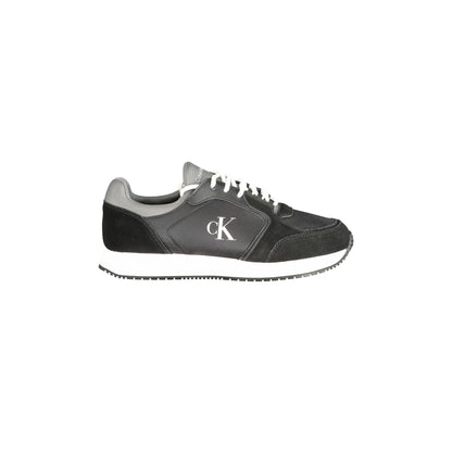 CALVIN KLEIN Sneakers Uomo Nere con Dettagli Grigi e Bianchi Nero - foto prodotto