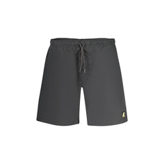 U.S. Grand Costume da Mare Uomo Nero Logo