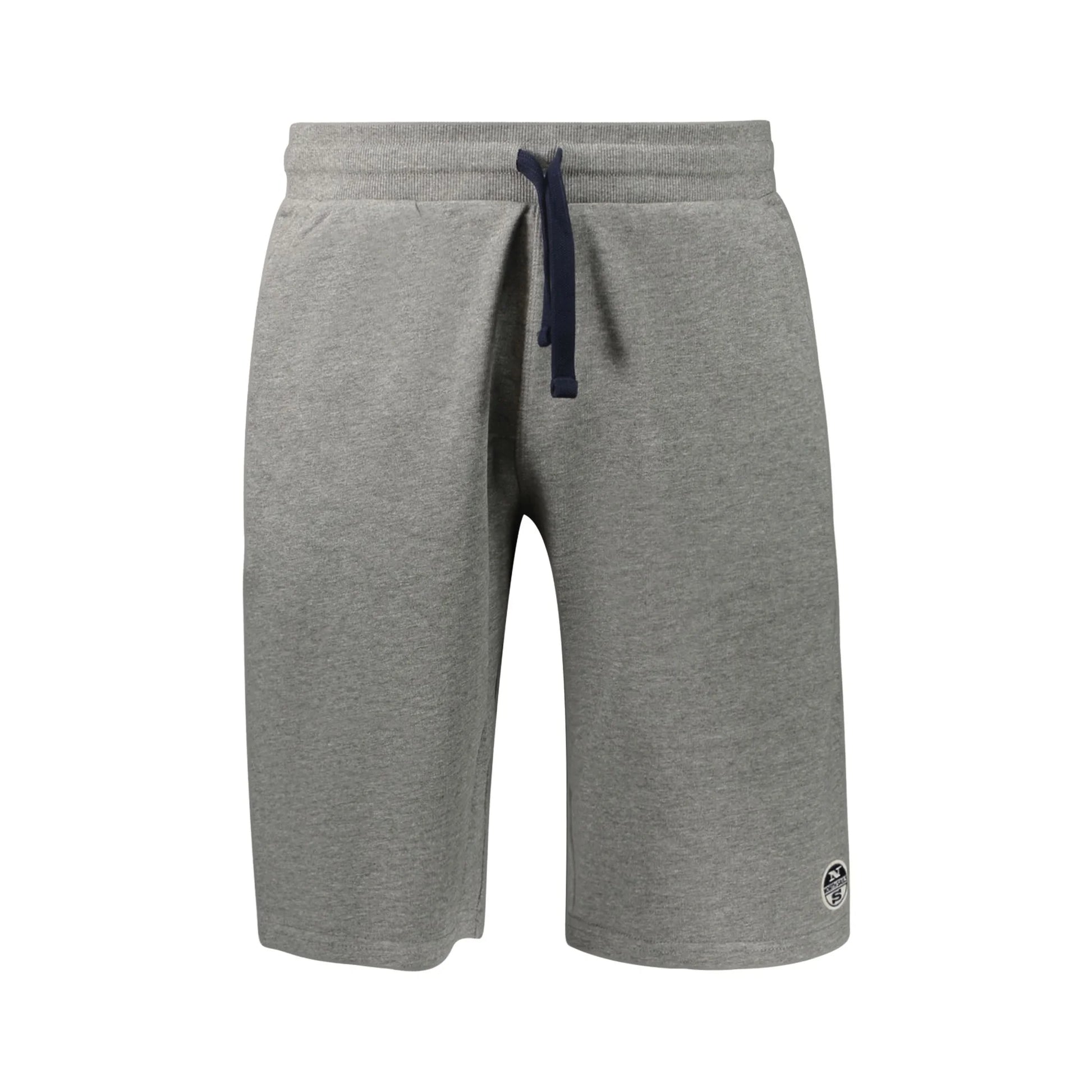 North Sails Pantaloni Tuta Corto Uomo Grigio Logo - foto prodotto