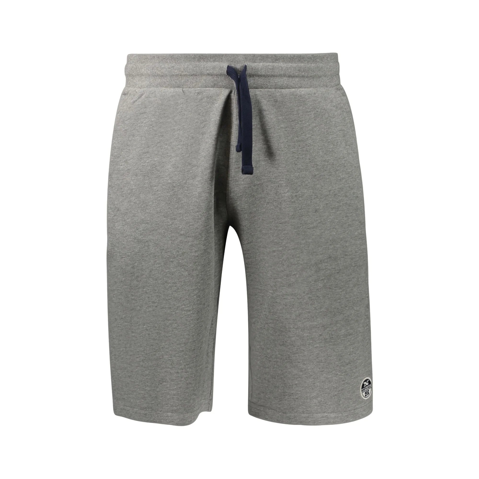 North Sails Pantaloni Tuta Corto Uomo Grigio Logo - foto prodotto