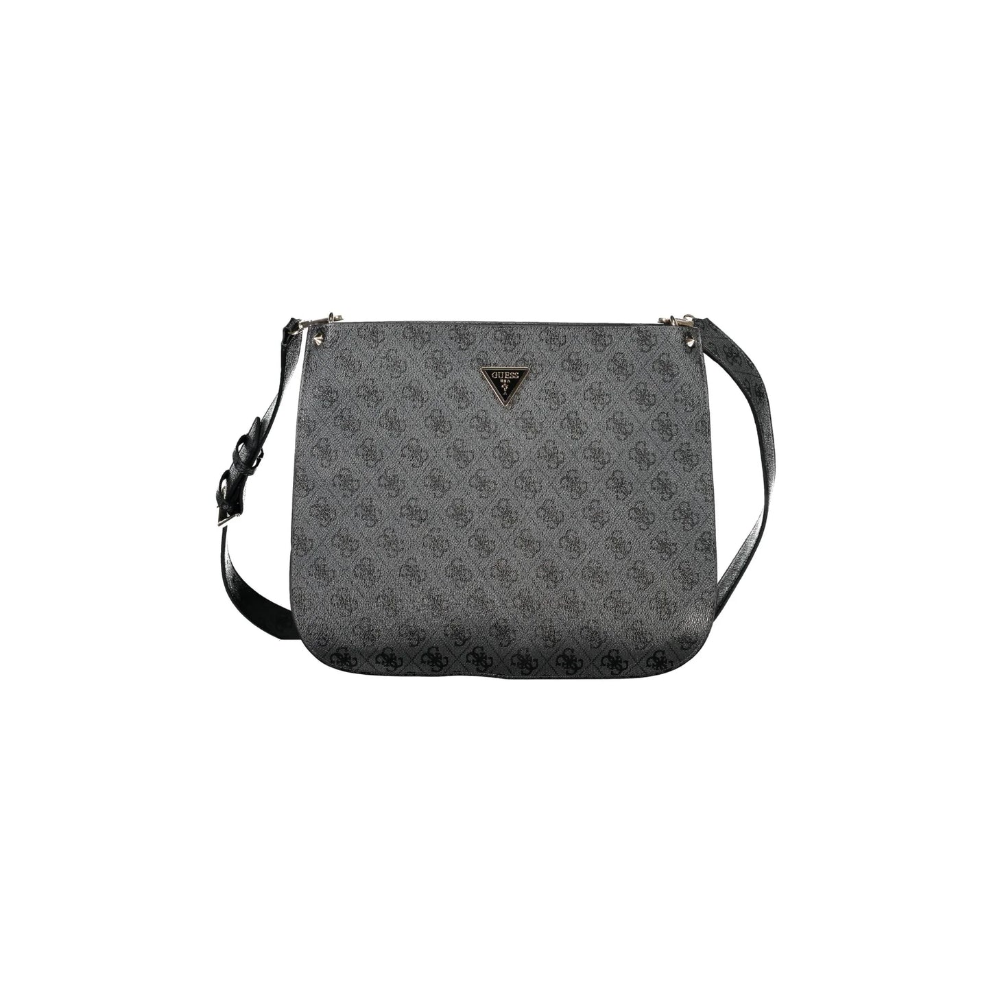 Guess Jeans Borsa a Tracolla Donna Nera Chiusura con Zip Logo Borse Nero - foto prodotto