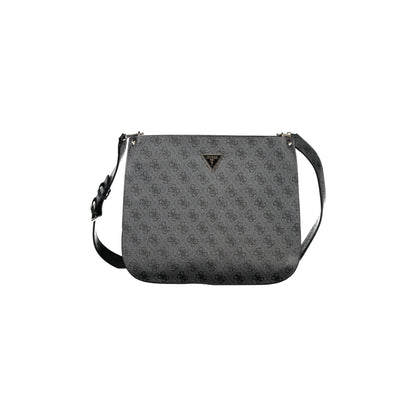 Guess Jeans Borsa a Tracolla Donna Nera Chiusura con Zip Logo Borse Nero - foto prodotto
