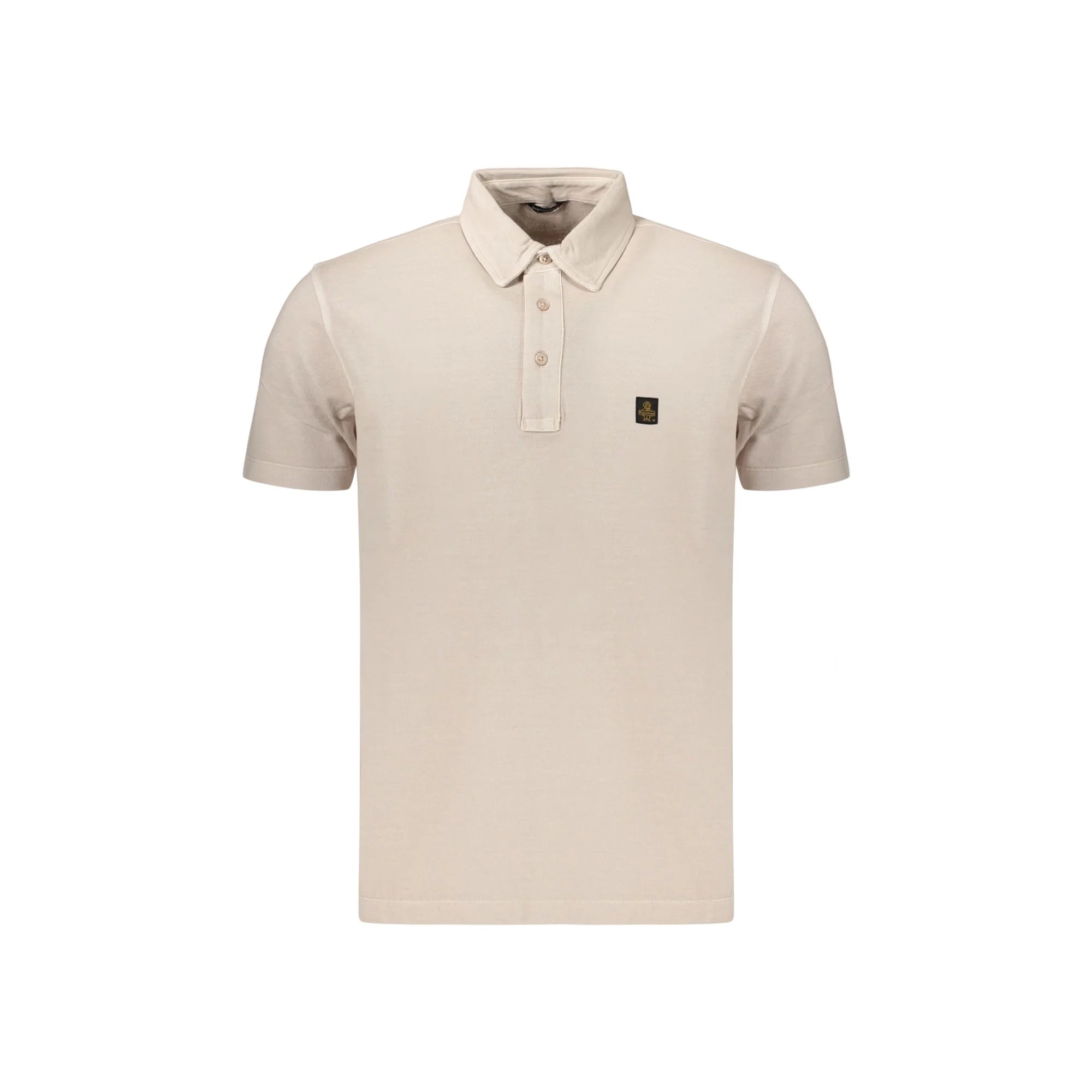 REFRIGIWEAR POLO MANICHE CORTE UOMO BEIGE