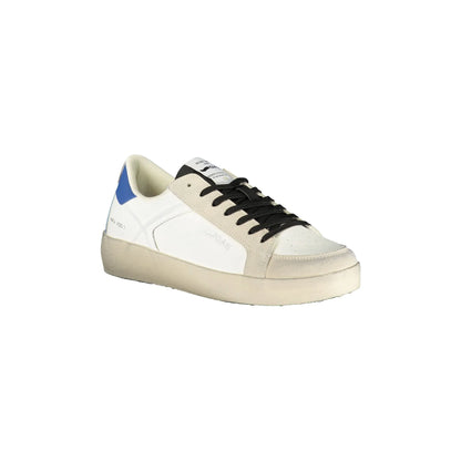 Gas Sneakers Uomo Bianche Lacci Plantare Removibile Logo bianco - vista 2