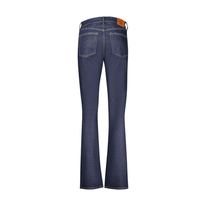 Calvin Klein Jeans Donna Blu Logo - vista 2