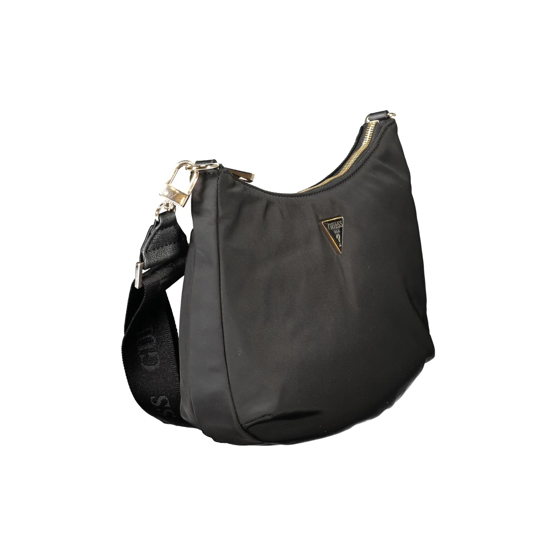 Guess Jeans Borsa a Tracolla Donna Nera Logo Borse nero - vista 3