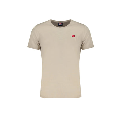 Norway 1963 T-Shirt Maniche Corte Uomo Beige Logo - foto prodotto