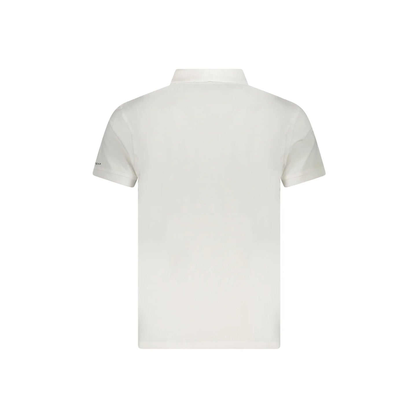 Trussardi Polo Maniche Corte Uomo Bianca Stampa Logo bianco - vista 2