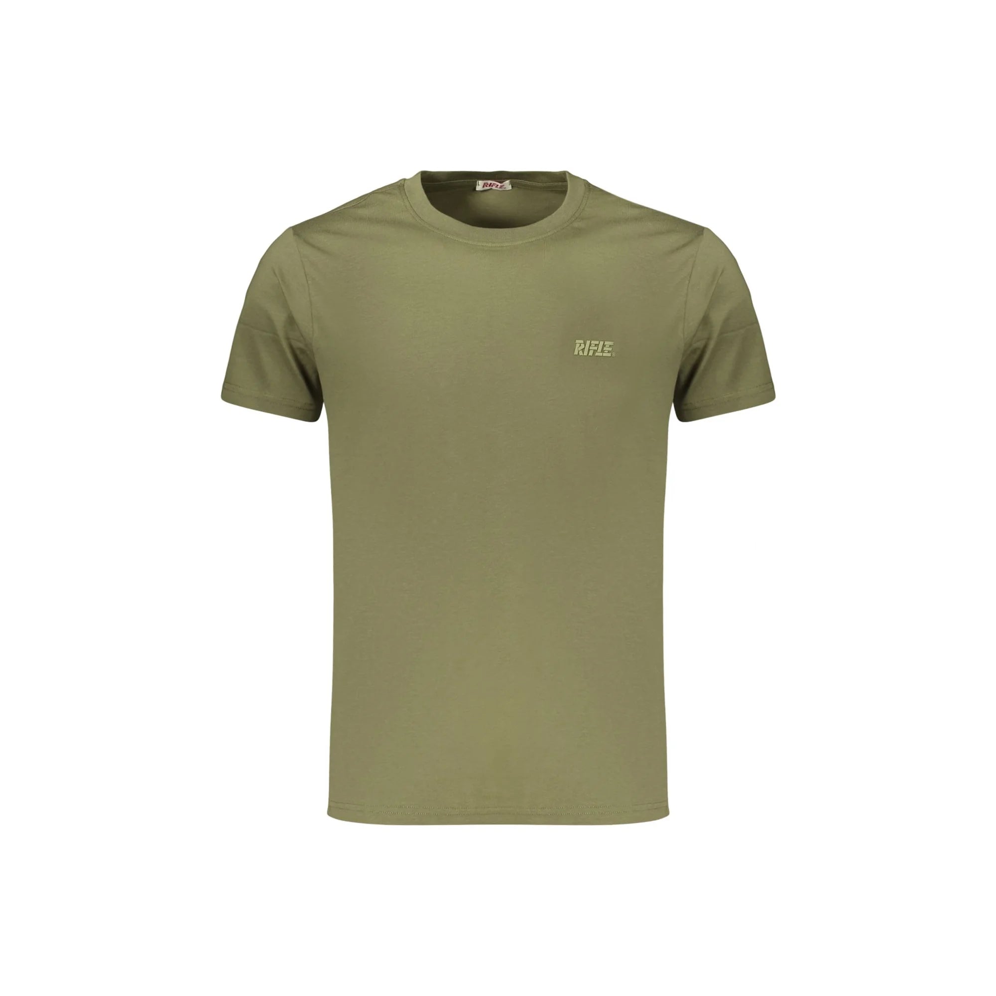 RIFLE T-SHIRT MANICHE CORTE UOMO VERDE