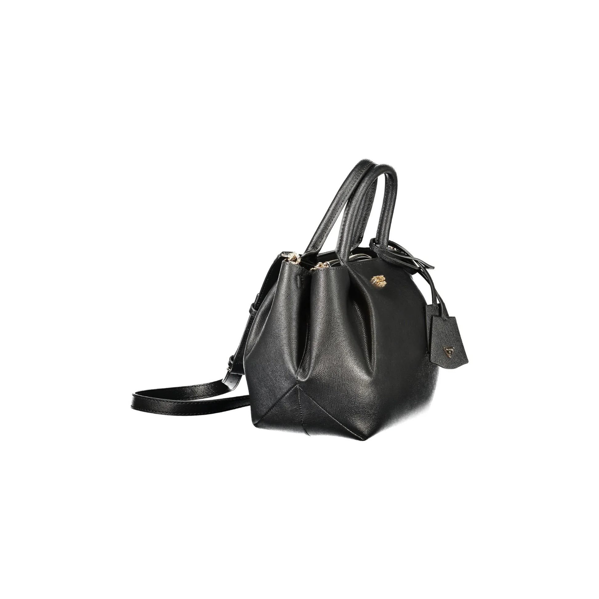 Guess Jeans Borsa a Tracolla Donna Nera Logo Borse nero - vista 3