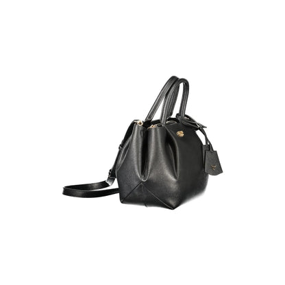 Guess Jeans Borsa a Tracolla Donna Nera Logo Borse nero - vista 3