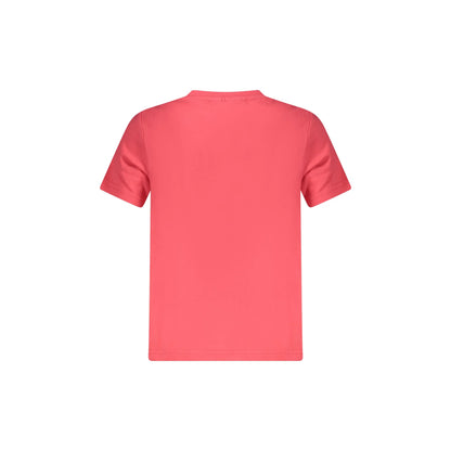North Sails T-Shirt Maniche Corte Bambino Rosa Logo - vista 2