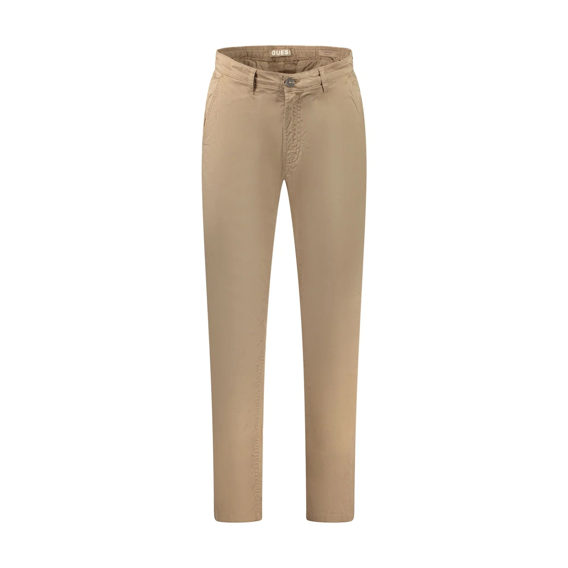 Guess Jeans Pantaloni Uomo Marrone Logo - foto prodotto