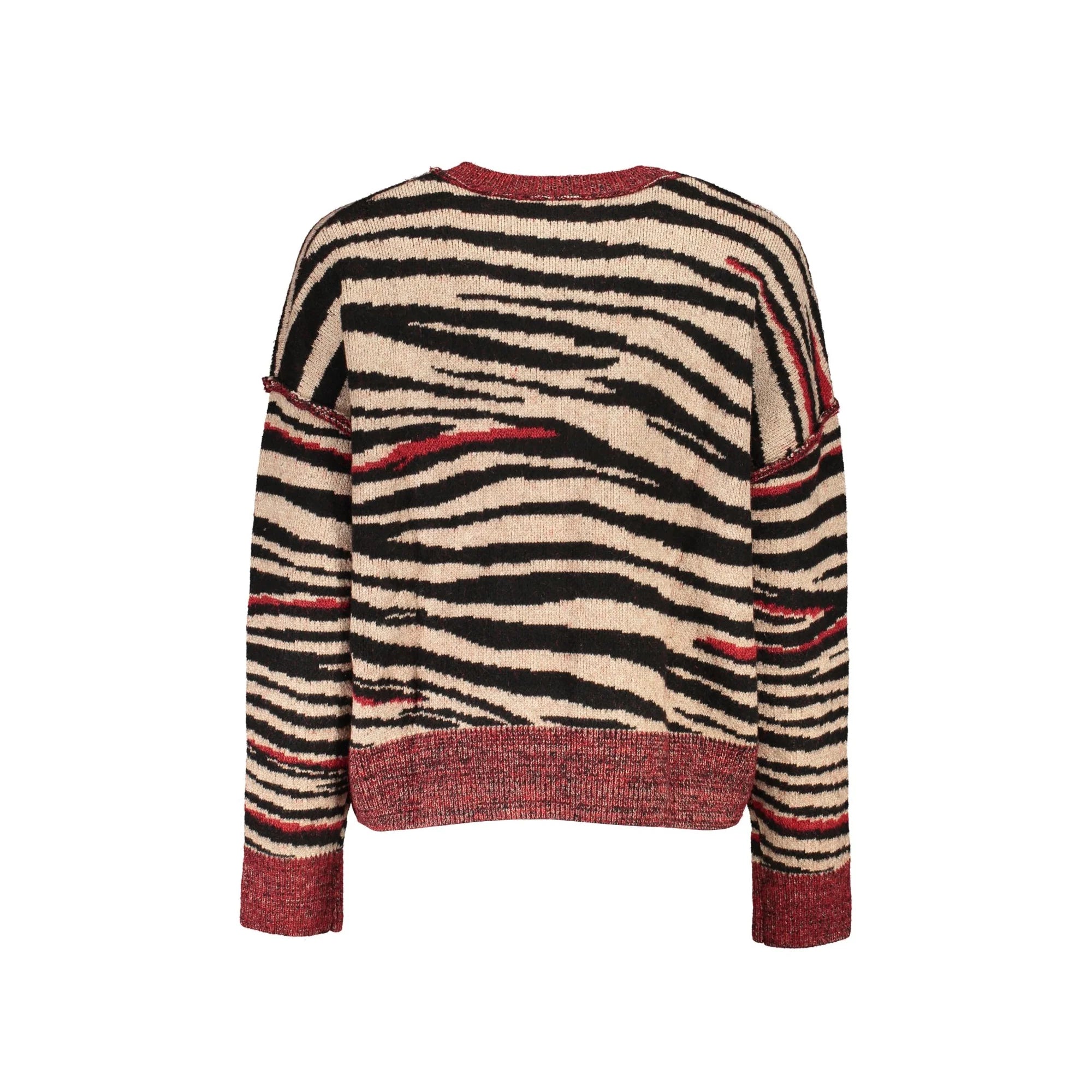 DESIGUAL MAGLIONE DONNA ROSSO
