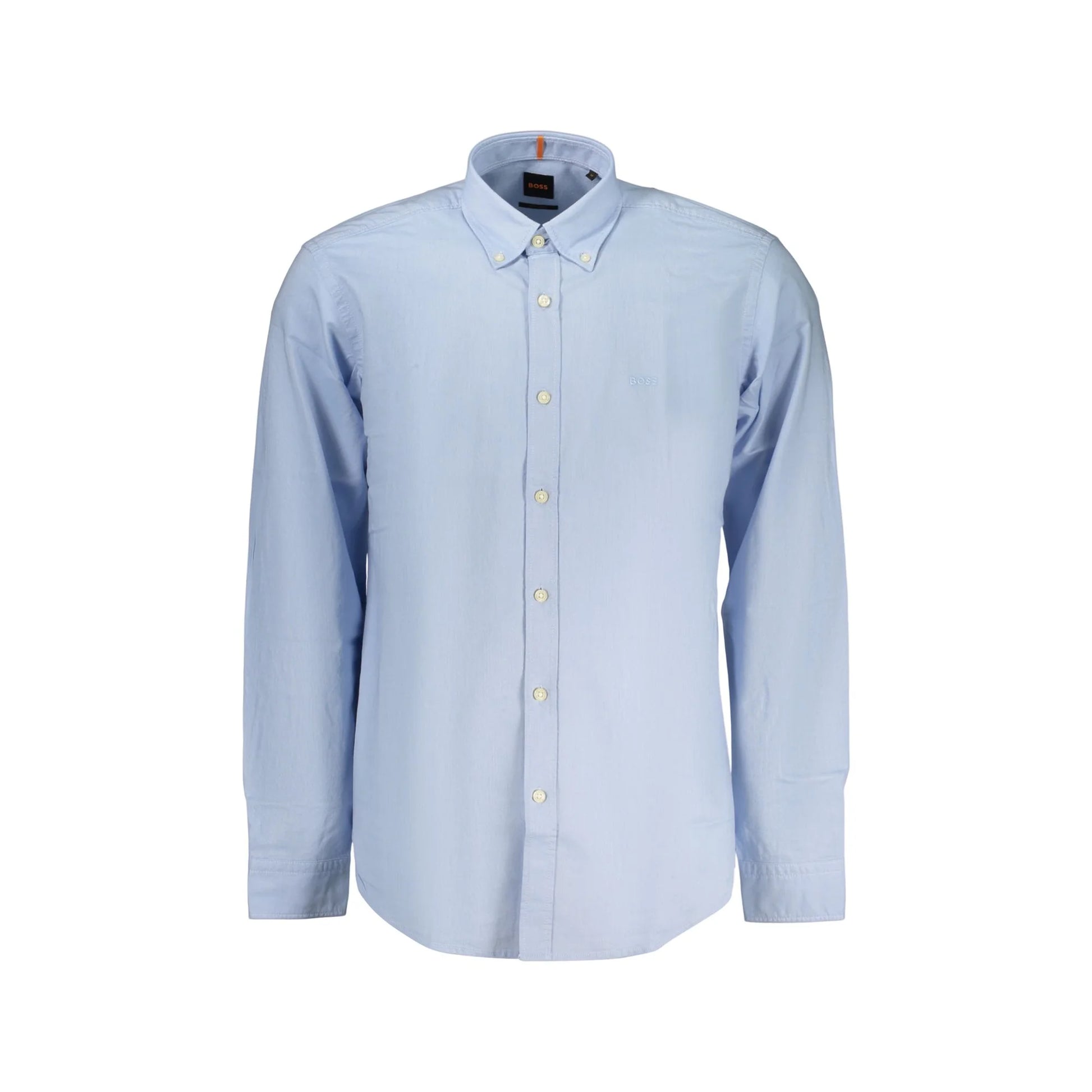 BOSS CAMICIA MANICHE LUNGHE UOMO AZZURRO
