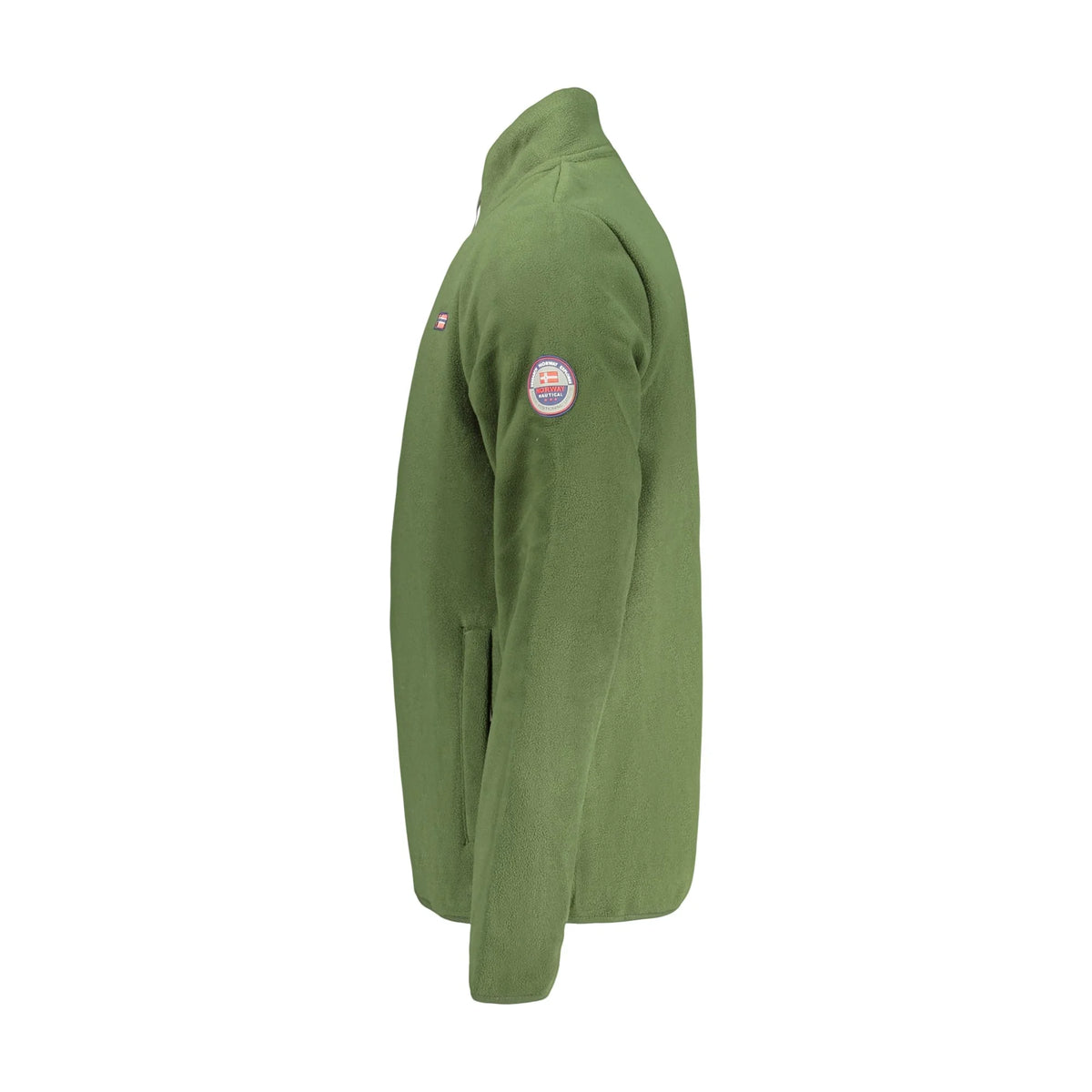 NORWAY 1963 FELPA CON ZIP UOMO VERDE