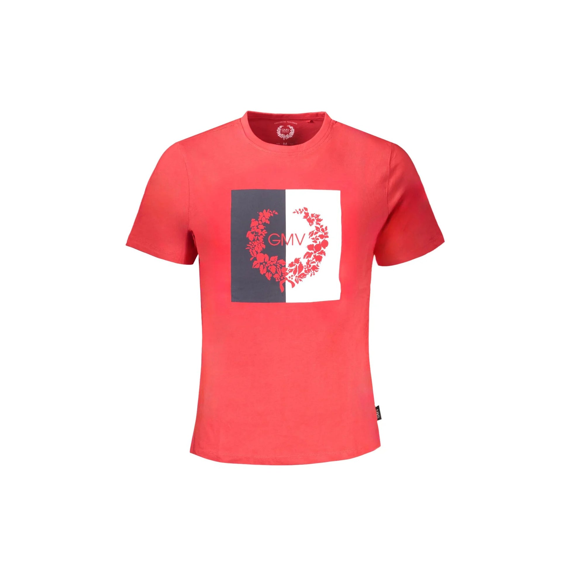 Gian Marco Venturi T-Shirt Maniche Corte Uomo Rossa Stampa Logo Rosso - foto prodotto