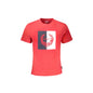 Gian Marco Venturi T-Shirt Maniche Corte Uomo Rossa Stampa Logo Rosso - foto prodotto