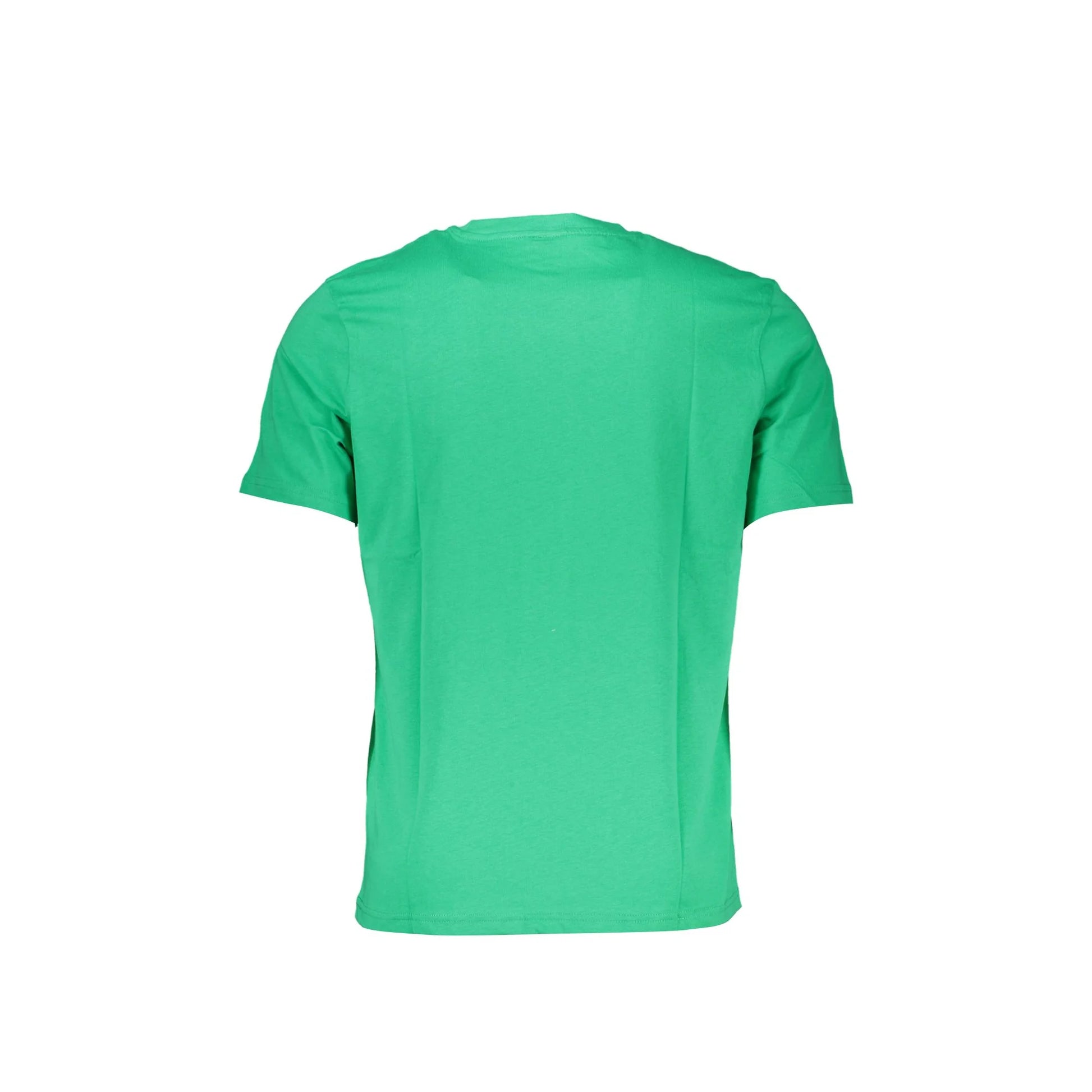 North Sails T-Shirt Maniche Corte Uomo Verde Stampa Logo - vista 2