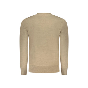 North Sails Maglia Uomo Marrone Girocollo con Logo Maglie - vista 2