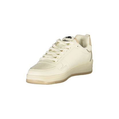 Ellesse Sneakers Donna Bianche Dettagli a Contrasto Logo bianco - vista 3