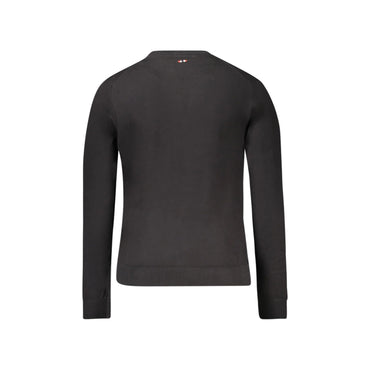 Napapijri Maglia Uomo Nera Ricamo Maglie nero - vista 2
