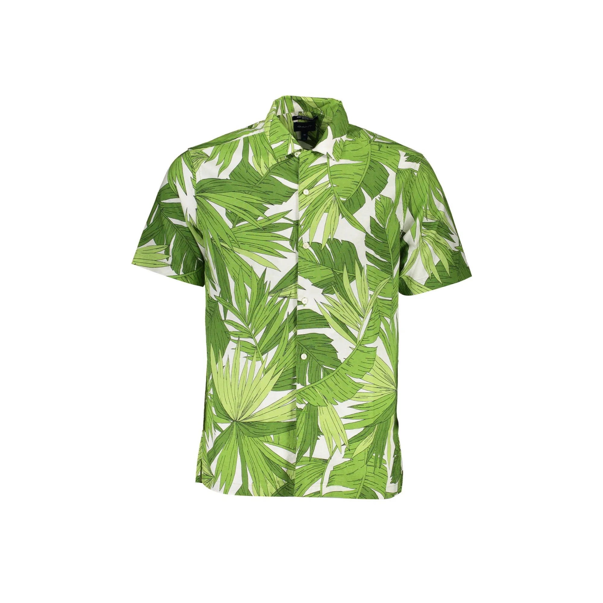 GANT CAMICIA MANICHE CORTE UOMO VERDE
