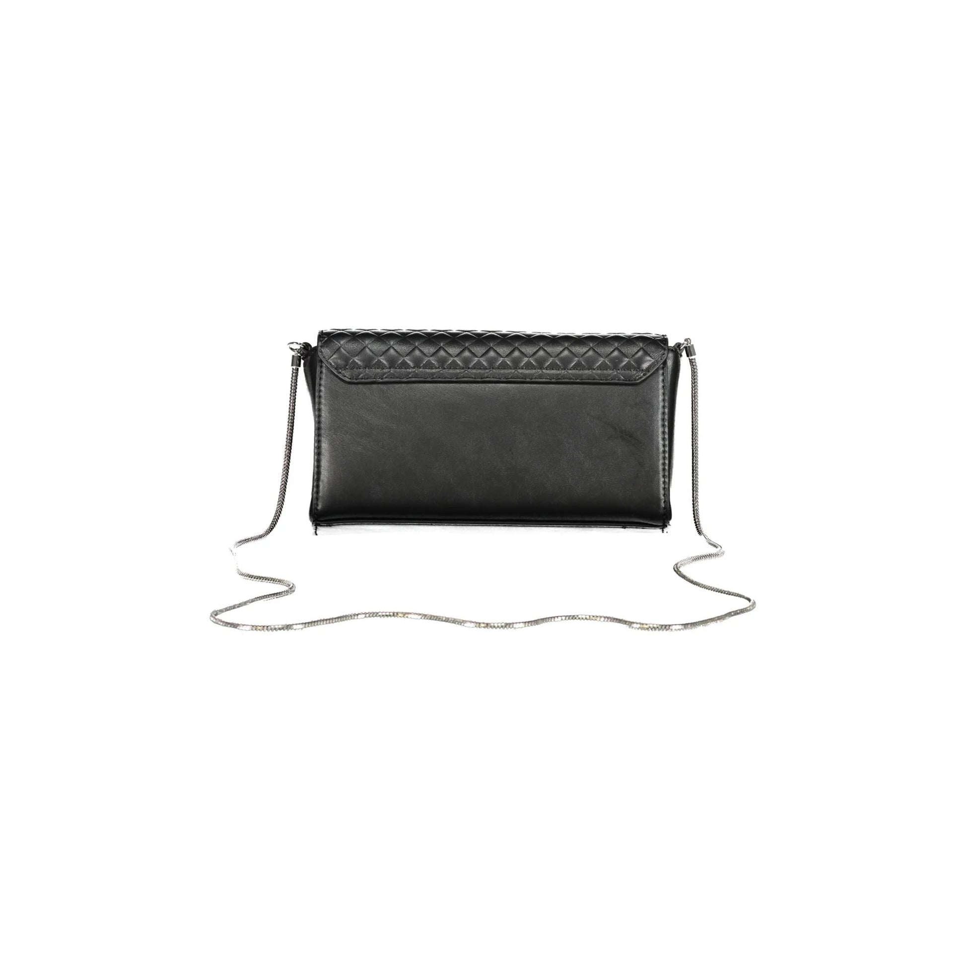 Calvin Klein Borsa Donna Nera a Tracolla con Catena e Dettagli a Contrasto Borse nero - vista 2
