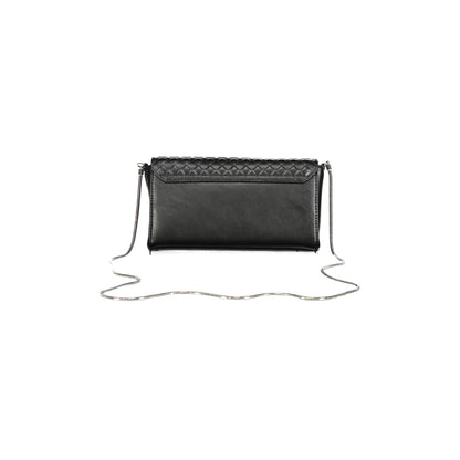 Calvin Klein Borsa Donna Nera a Tracolla con Catena e Dettagli a Contrasto Borse nero - vista 2