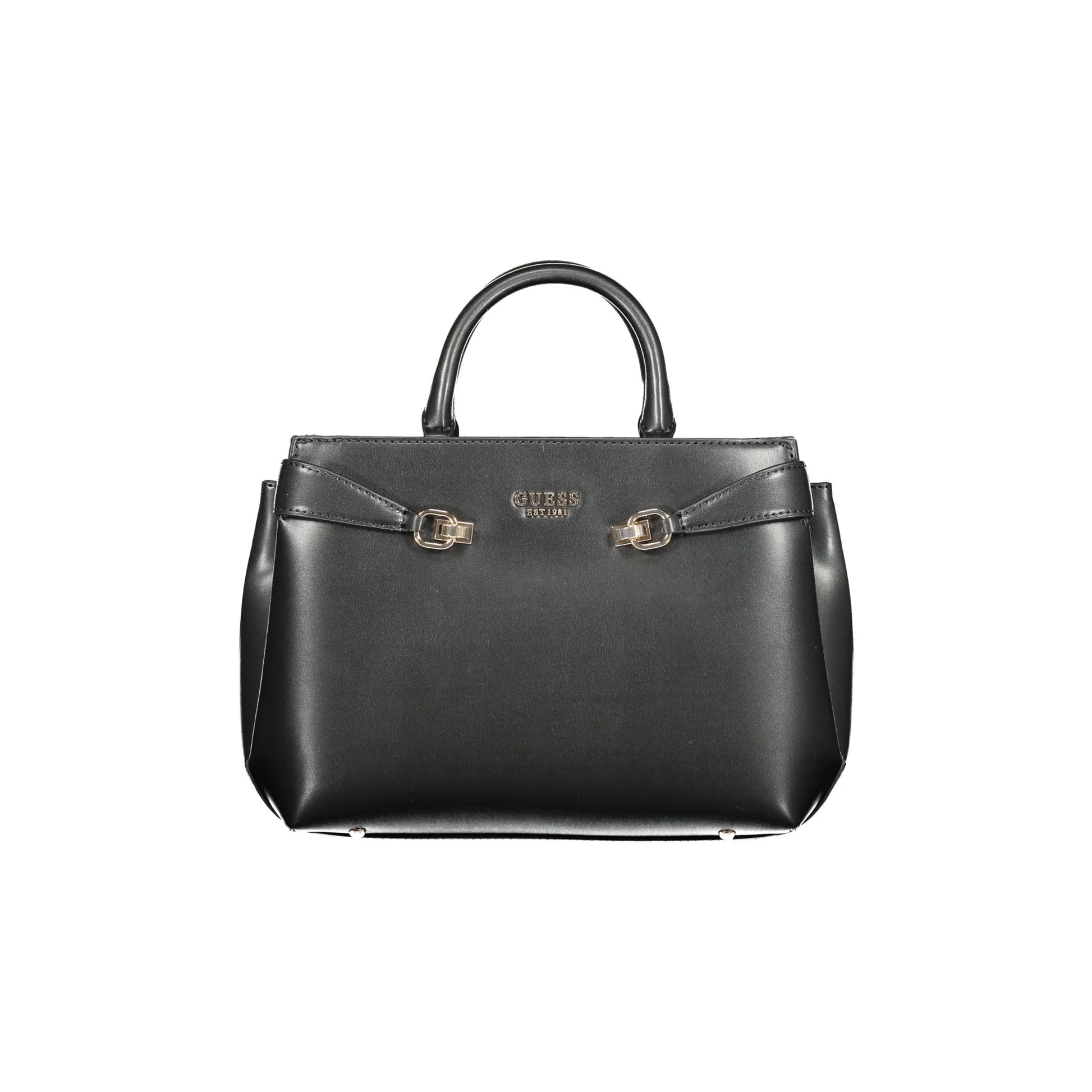 Guess Jeans Borsa a Tracolla Donna Nera Dettagli a Contrasto Borse Nero - foto prodotto