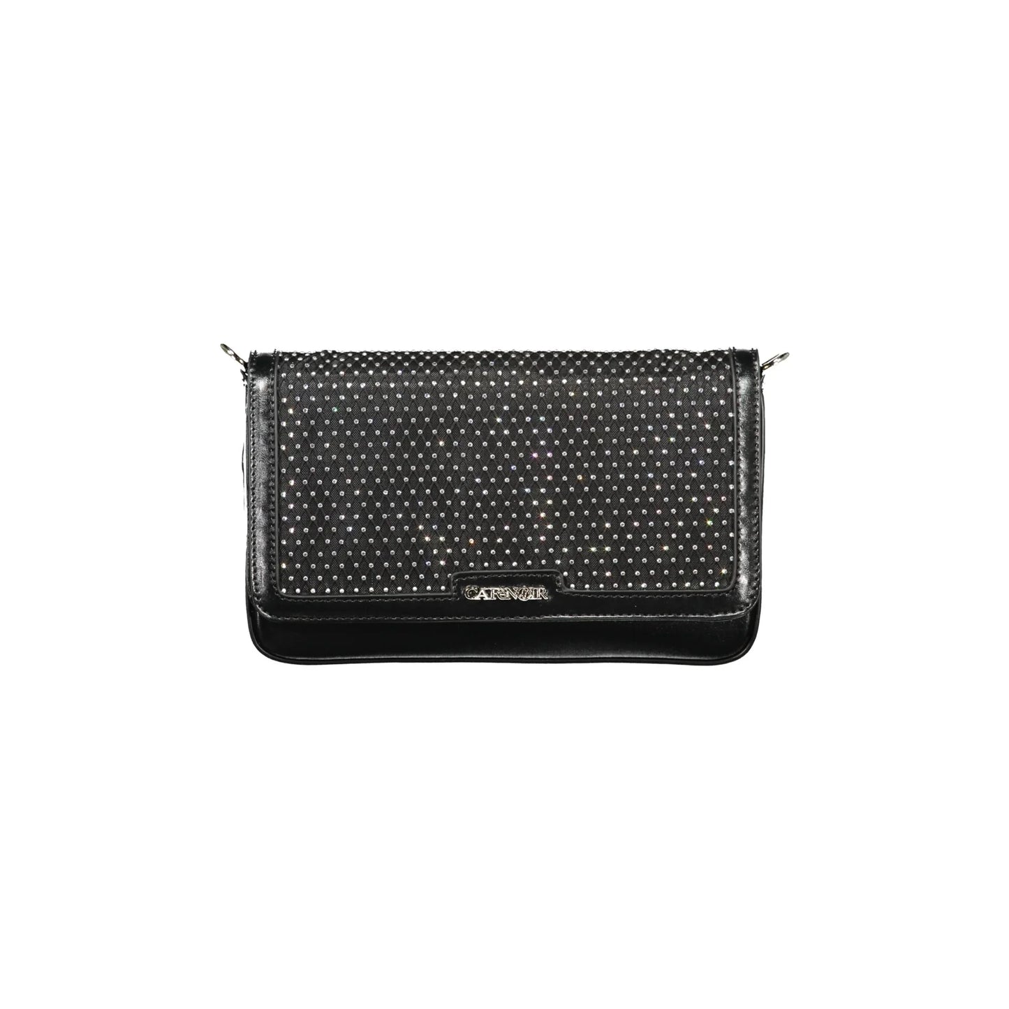 Cafenoir Borsa a Tracolla Donna Nera Applicazione Strass Borse Nero - foto prodotto