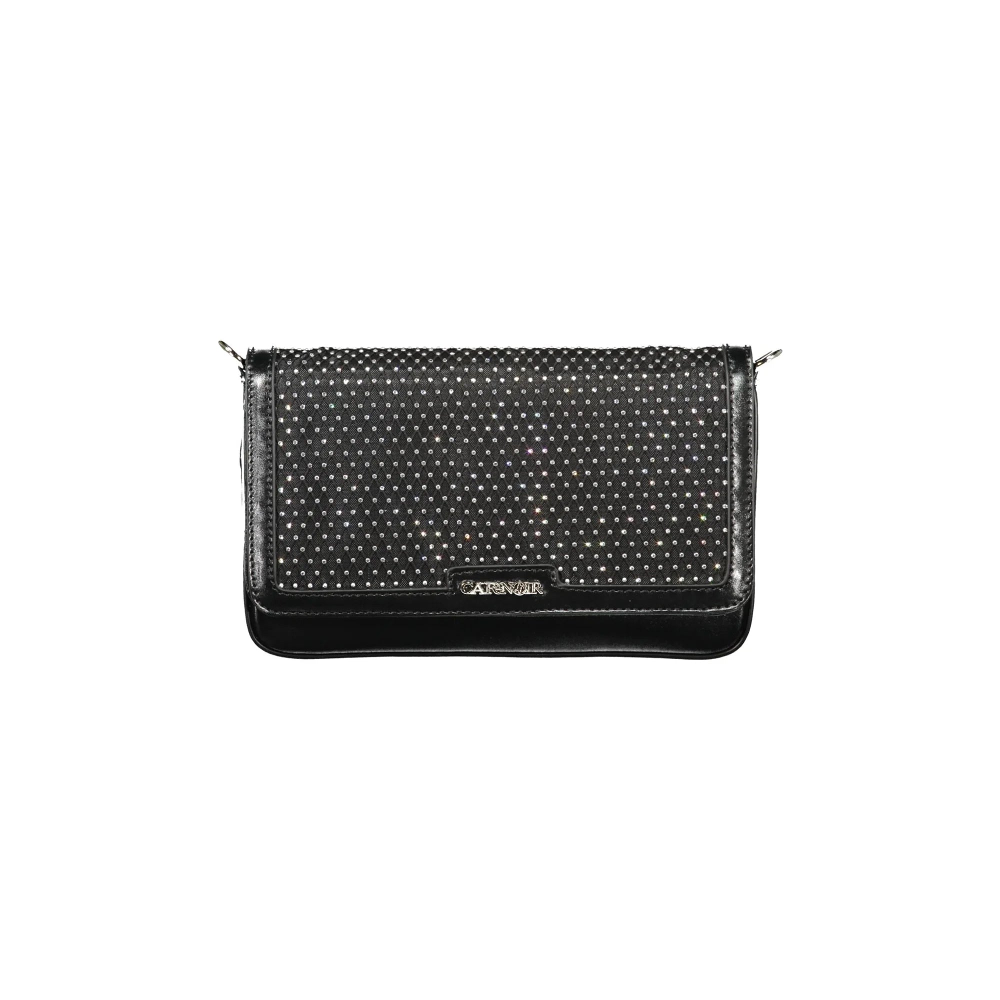 Cafenoir Borsa a Tracolla Donna Nera Applicazione Strass Borse Nero - foto prodotto