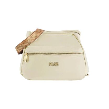 Borsa Zaino Donna Nylon Eco Vibe Tripla Portabilità Alviero Martini Alviero Martini 1A Classe Borse Beige - vista 7